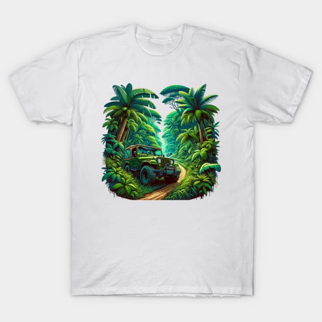 jeep Compass Navigate T-Shirt by FUNNY LIFE